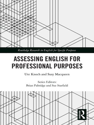cover image of Assessing English for Professional Purposes